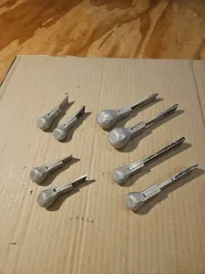 Beechcraft 18 Twin Beech Control Knobs Aluminum Throttle Mixture Prop..